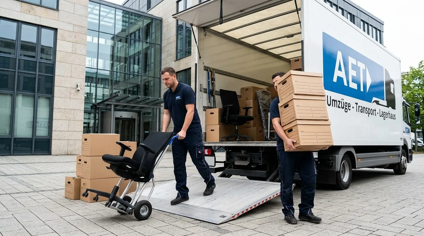 Firmenumzug bei AET Umzüge